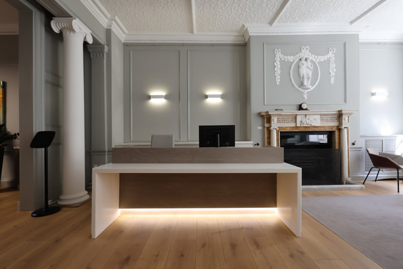 75 Harley Street Dental Clinic reception